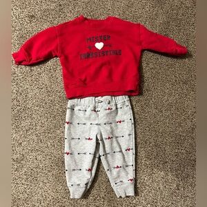 Baby boy valentines outfit